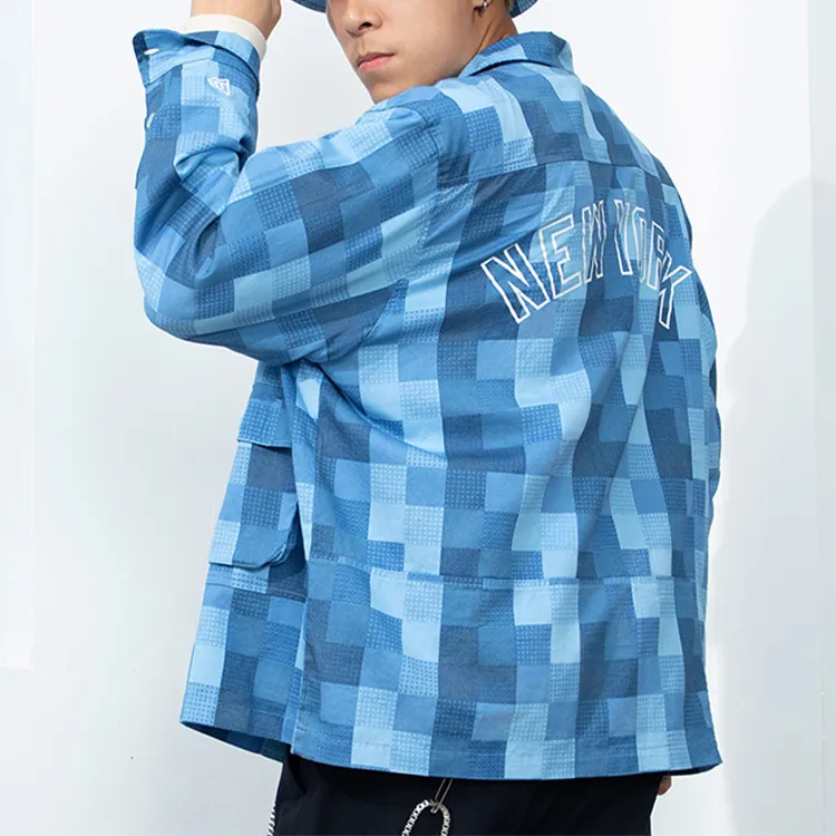 New Era Shirts Unisex Blue-3