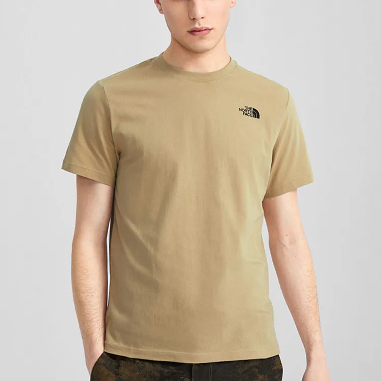 THE NORTH FACE Set in Sleeve T Shirt Unisex Khaki-4
