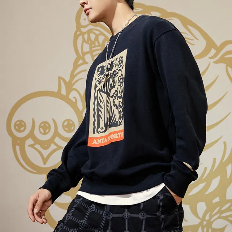 Anta Life Collection Sweatshirt Unisex Black-2