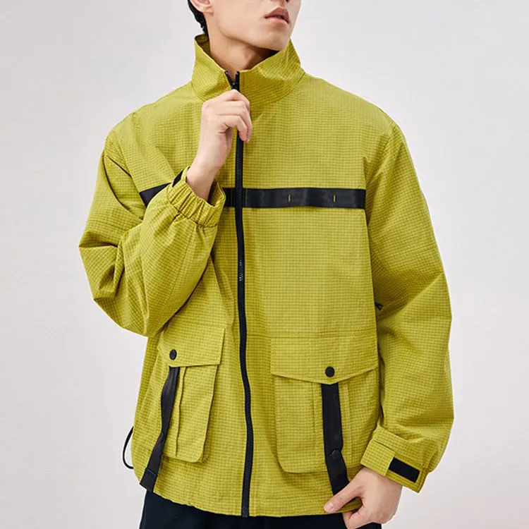 Anta Life Collection Jacket Men's Bright Yellow-5