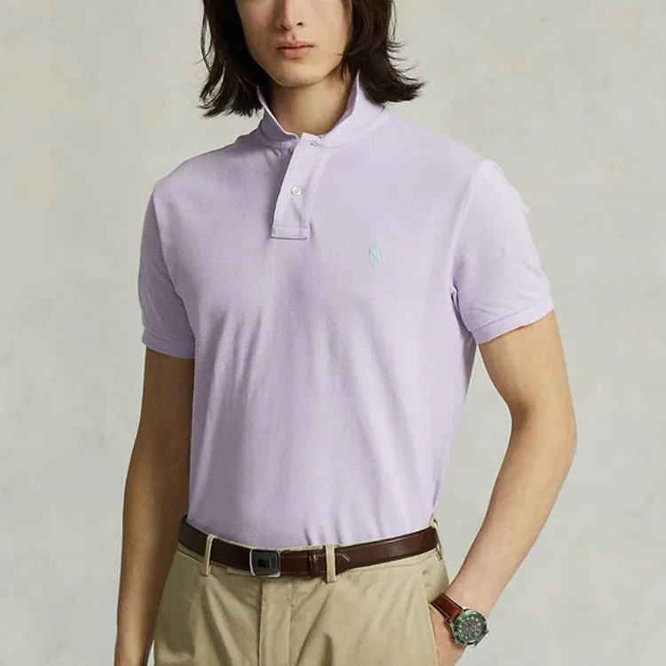 Polo Ralph Lauren Polo Shirt Men's Light Purple-3