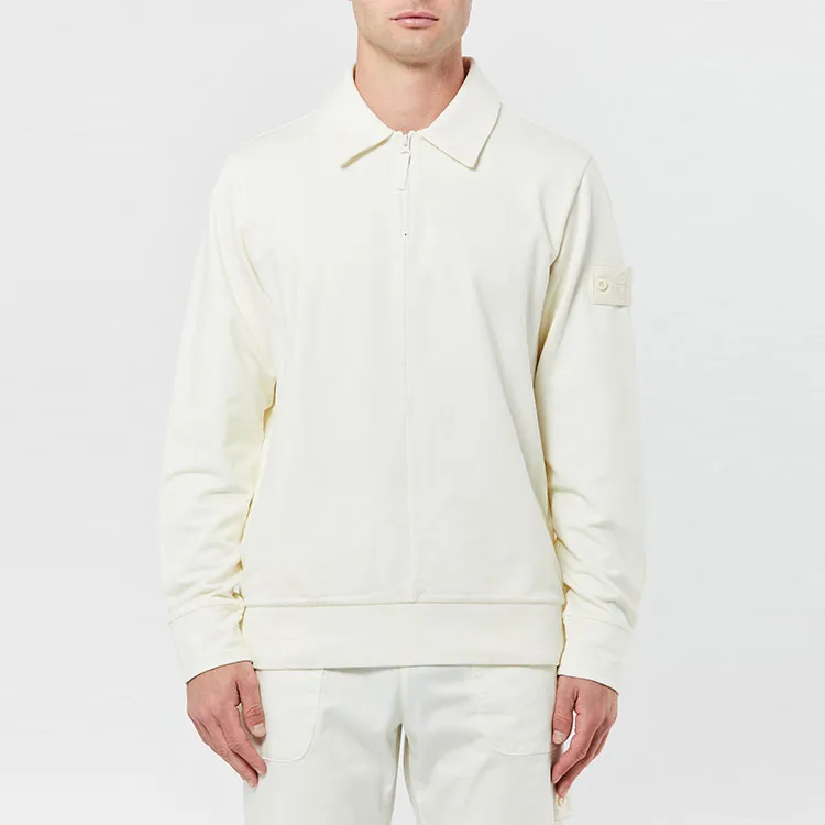STONE ISLAND Sweatshirt Fall Men's White-4
