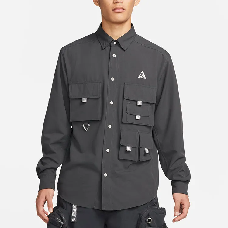 Nike Jackets Men Navy Blue-4