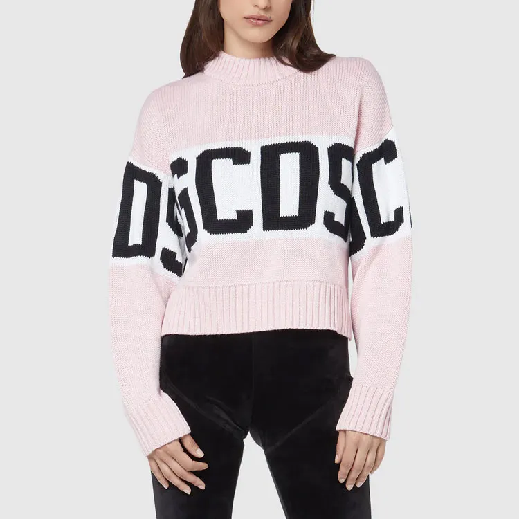 GCDS Intarsia knit Wool blend Jumper-3