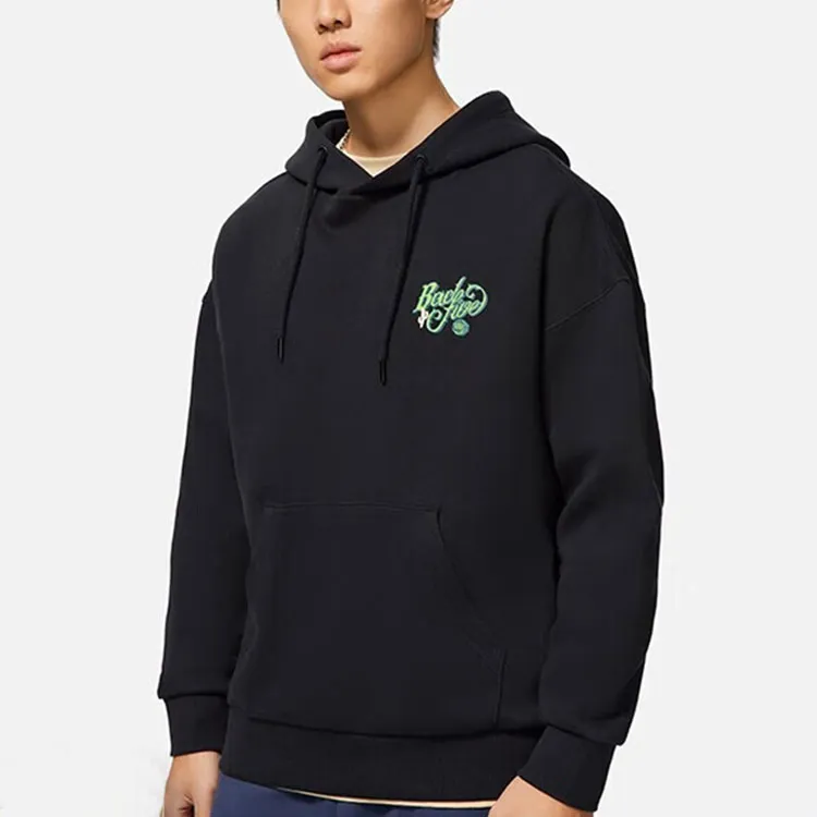 LiNing Badfive Sweatshirt Fall Unisex Black-4