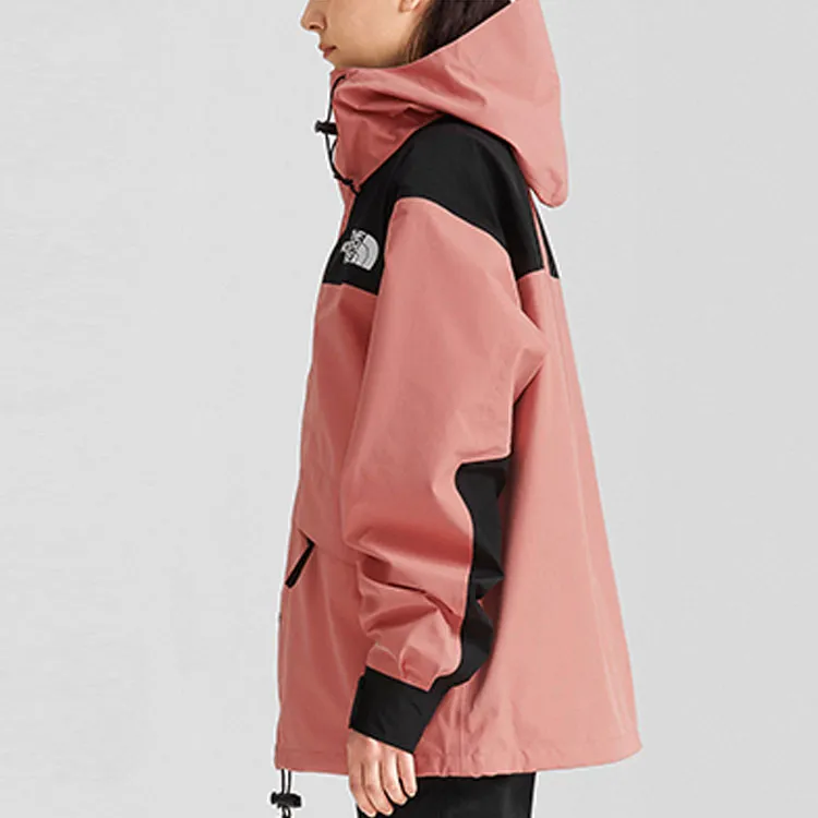 THE NORTH FACE 1986 Series Water Resistant Windproof Breathable Windbreaker Jacket Unisex Pink-4