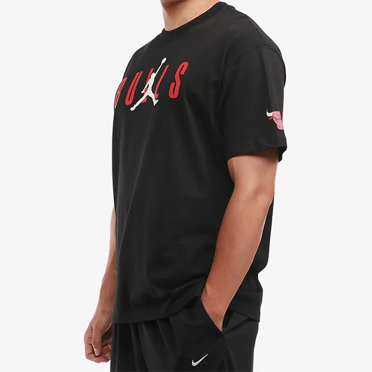 Jordan Nba Chicago Bulls Courtside T shirt-4