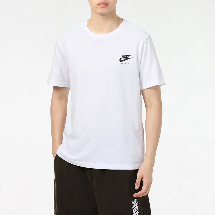 Nike T Shirts Men White-4