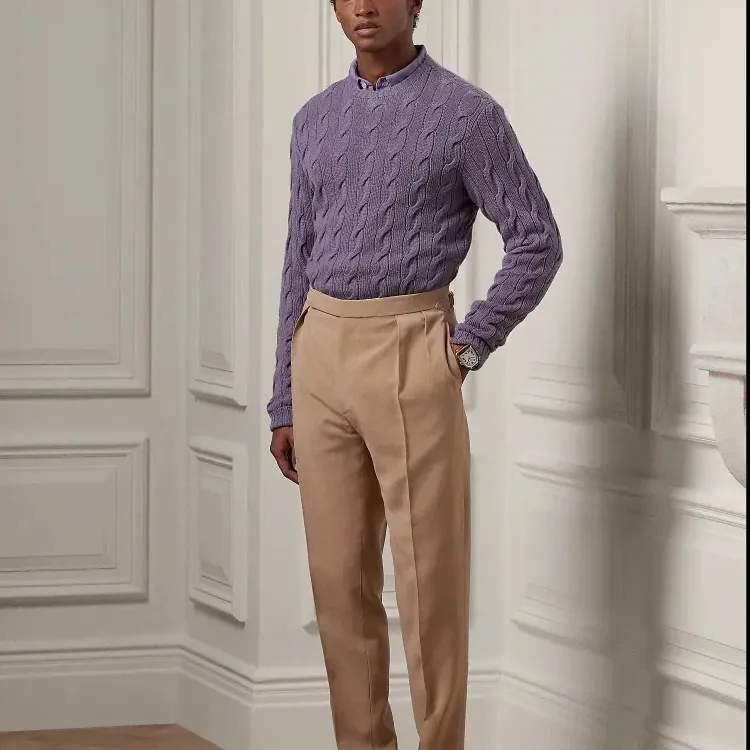 Ralph Lauren Label Cable knit Cashmere Jumper-1