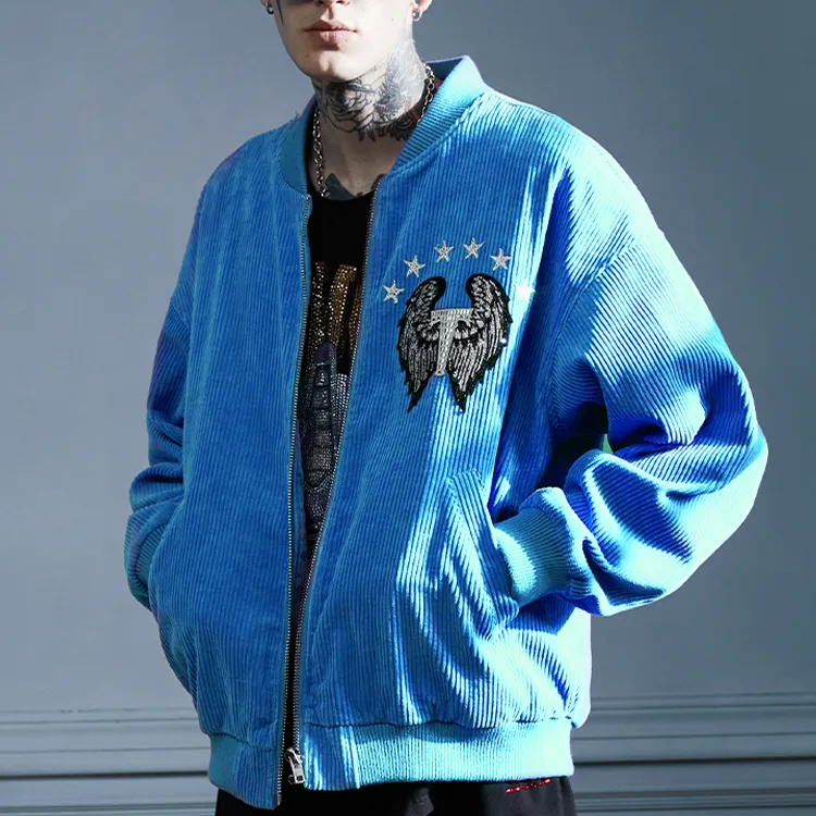 TCH Jackets Men Blue-1