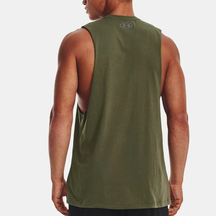 Under Armour Tank Top Men's Green-4
