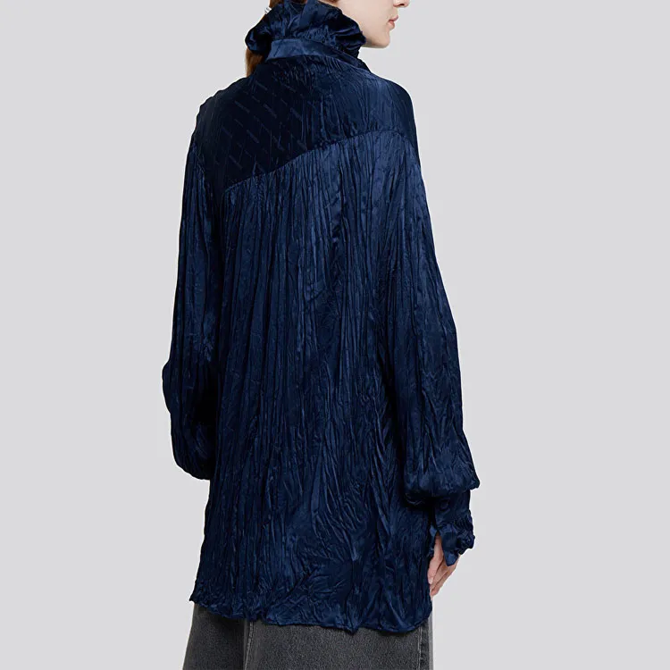 Balenciaga Shirts Women's Blue-3