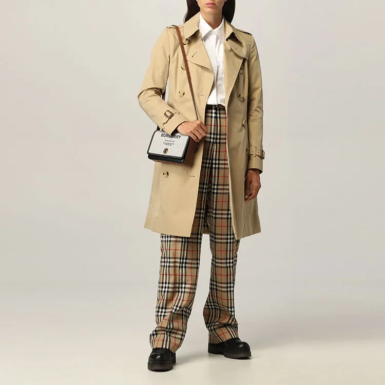 Burberry Mid length Chelsea Heritage Trench Coat-4