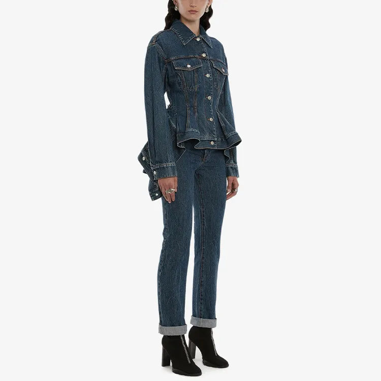 Alexander McQueen Jeans Women's Blue-3