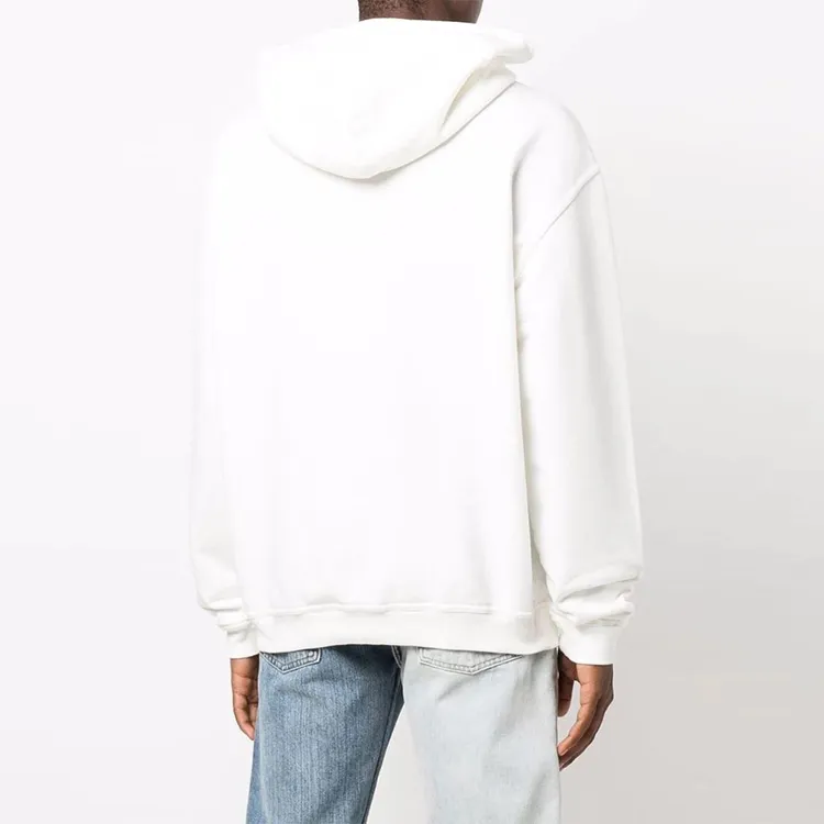 Maison Margiela Logo Embroidered Hoodie-3