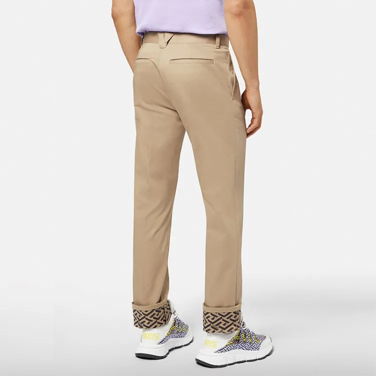 VERSACE Casual Pants Men Khaki-2