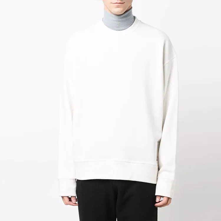 JIL SANDER Sweatshirts Men White-1