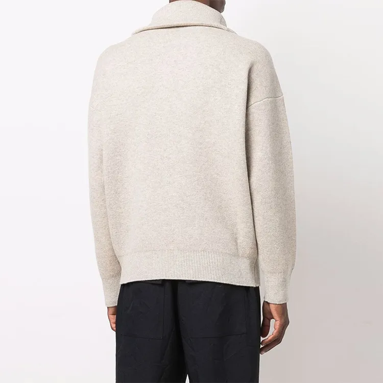 ISABEL MARANT Sweaters Men Light Gray-3