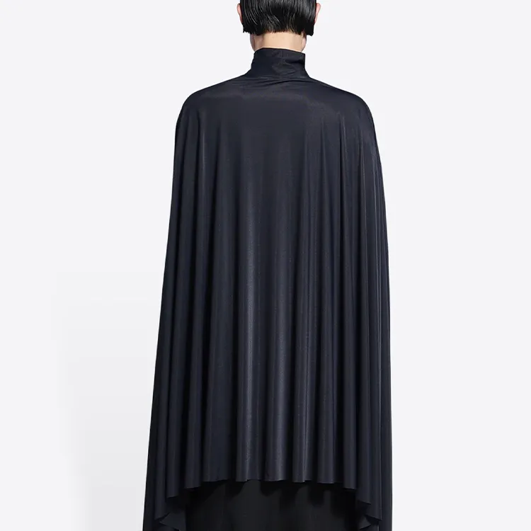 Balenciaga Cape Top 'Black'-4