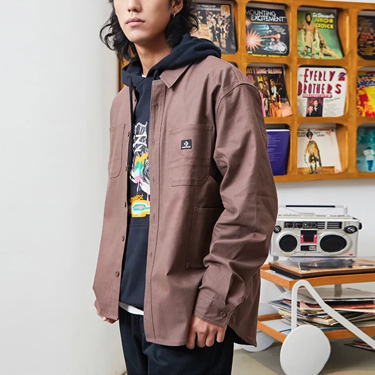 Converse Shirt Men's Brazil Nut Color-4