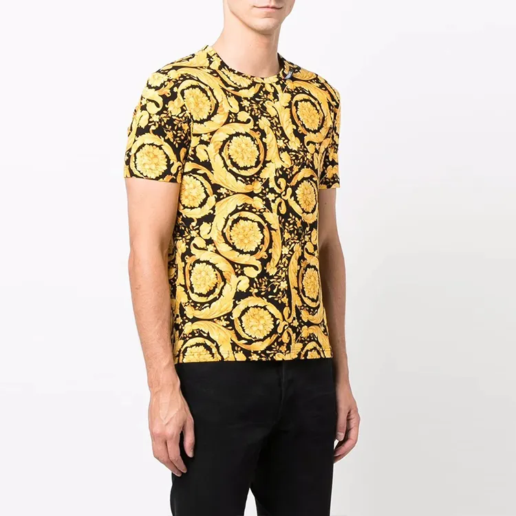 VERSACE VERSACE T Shirt Men's Gold-3