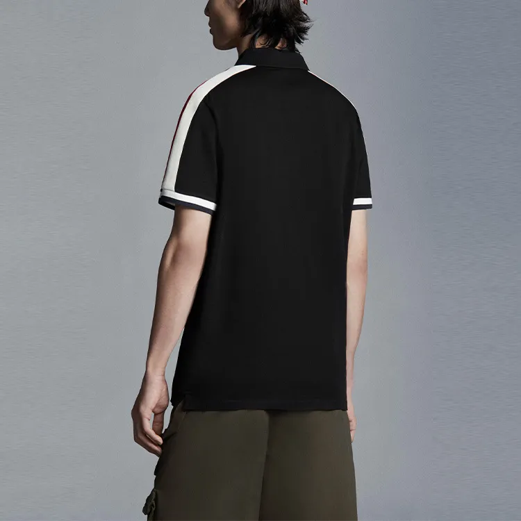 Moncler Polo Shirts Men Black-3
