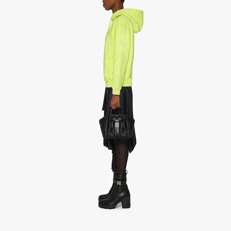 Givenchy Long Sleeve Hoodie 'Fluo Yellow'-3