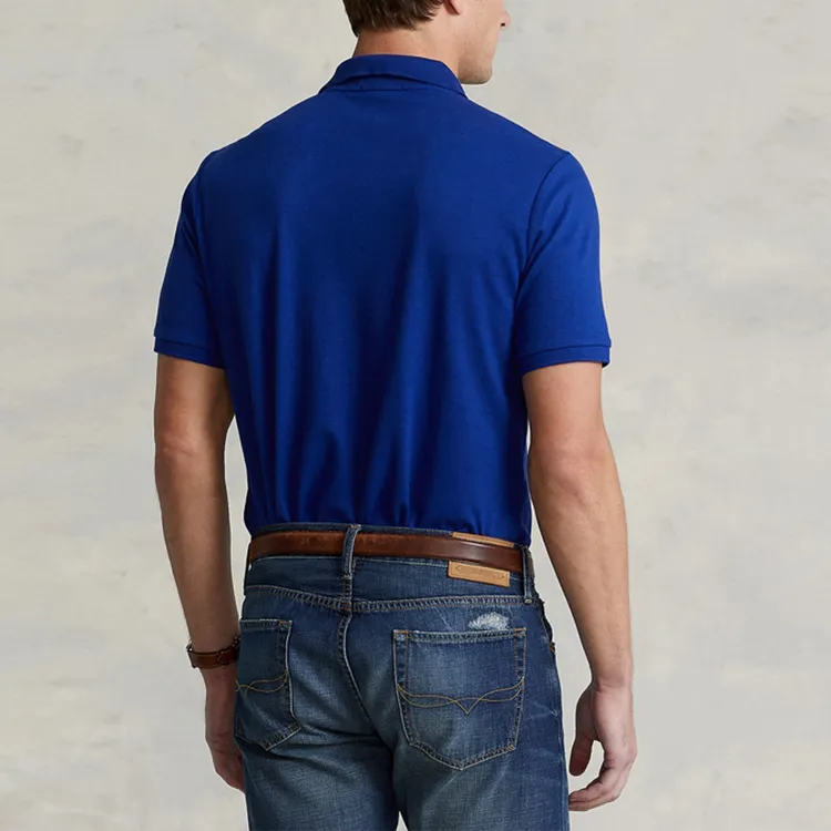 Polo Ralph Lauren Polo Shirts Men Blue-3