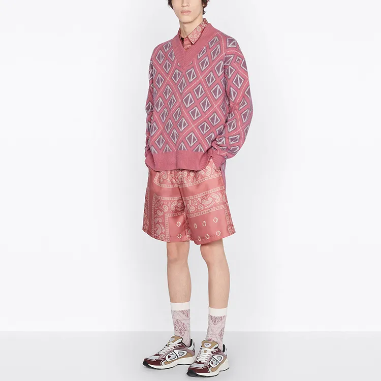 DIOR X Cactus Jack Sweater With Cd Diamond Motif-4