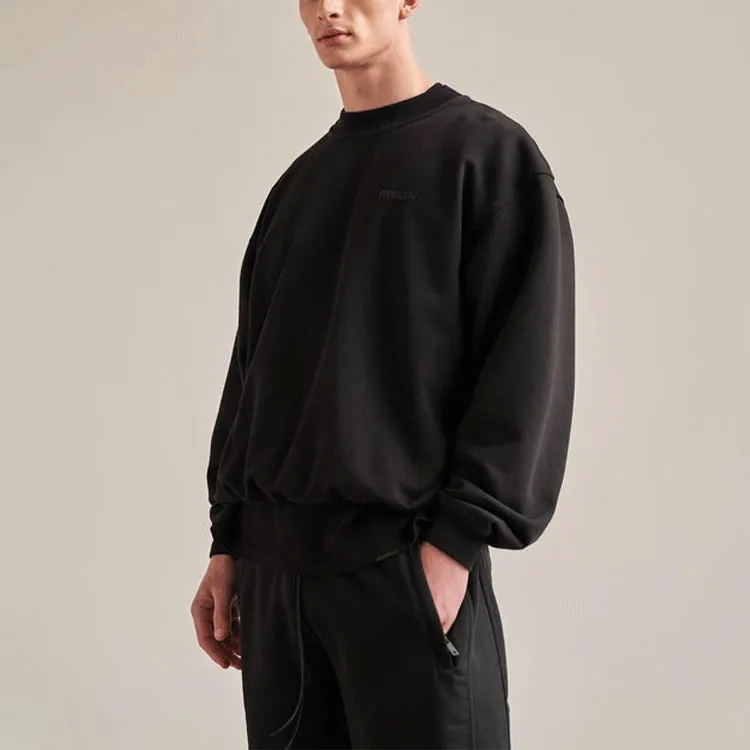 REPRESENT Blank Oversized Crewneck-4