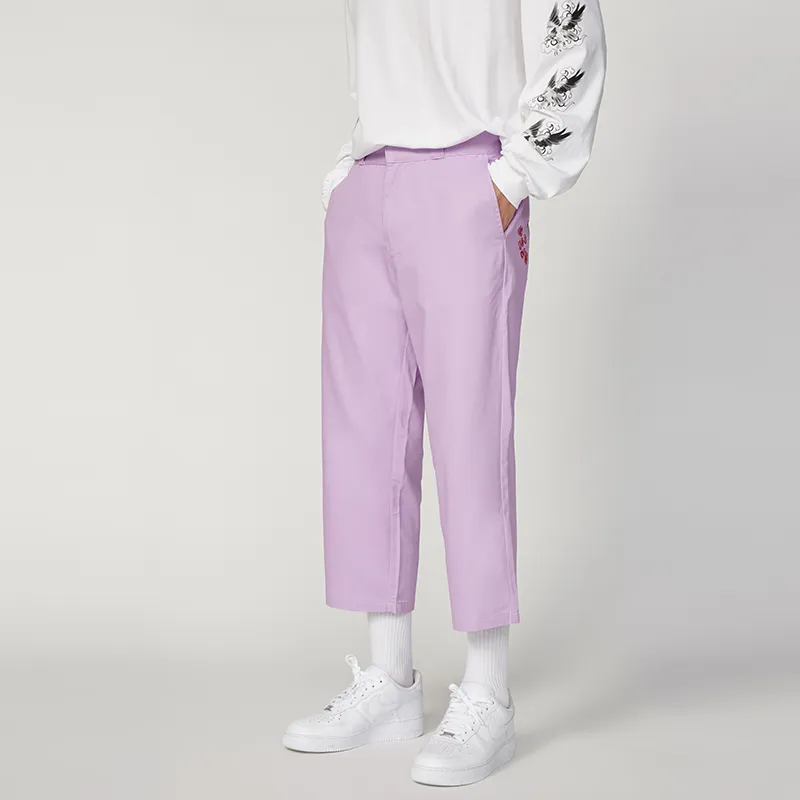 CLOT Casual Pants Unisex Purple-4
