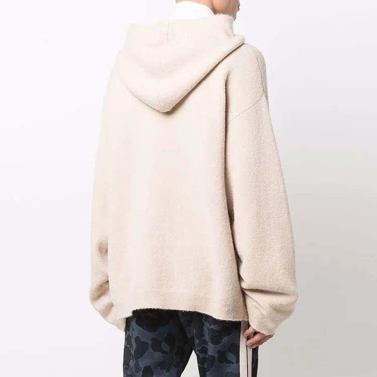 PALM ANGELS Striped Knit Hoodie-6