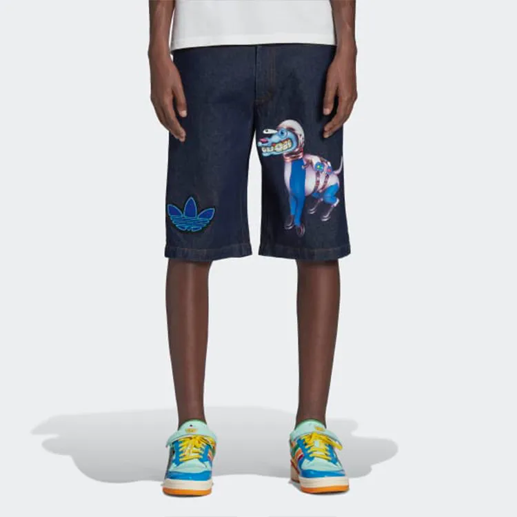 Adidas Kerwin Frost Lakeith Space Dog Denim Shorts-2
