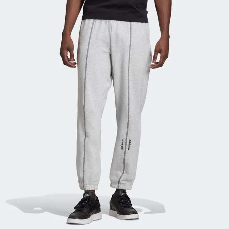 Adidas Originals Knitted Sweatpants Men Gray-2