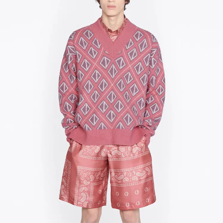 DIOR X Cactus Jack Sweater With Cd Diamond Motif-5