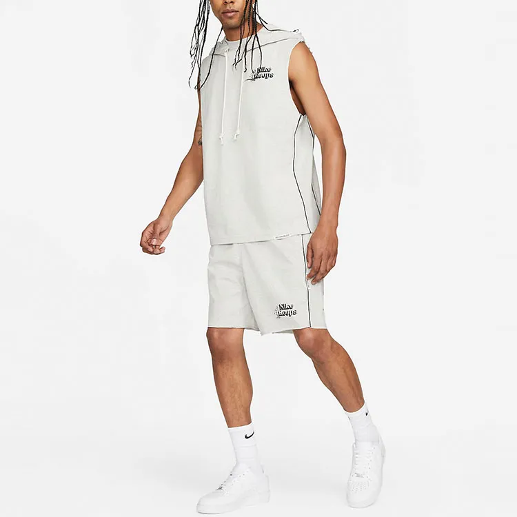 Nike Sports Shorts Men Heather Gray-4