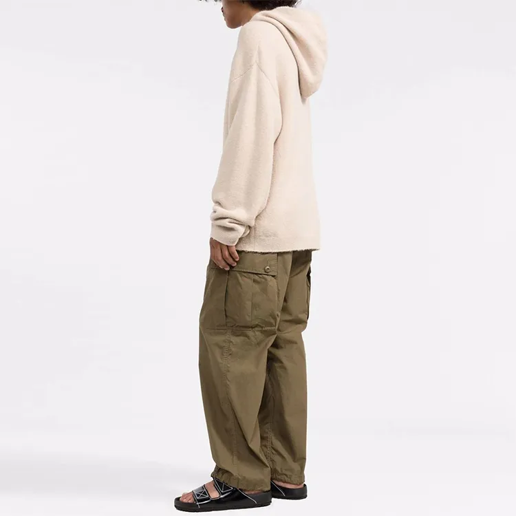 PALM ANGELS Striped Knit Hoodie-5
