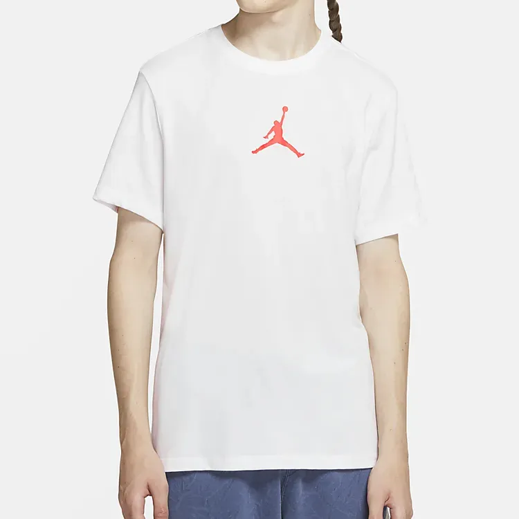 Jordan Set-in Sleeve T-Shirt Men's White-2