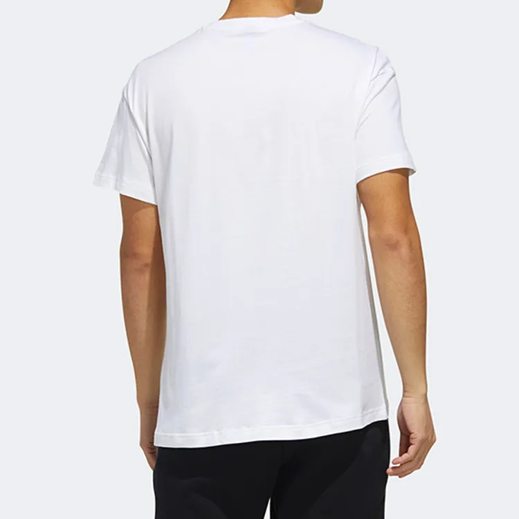 Adidas T Shirts Men White-4