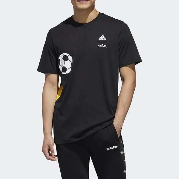Adidas x POKEMON/ T Shirt Men's Black-2