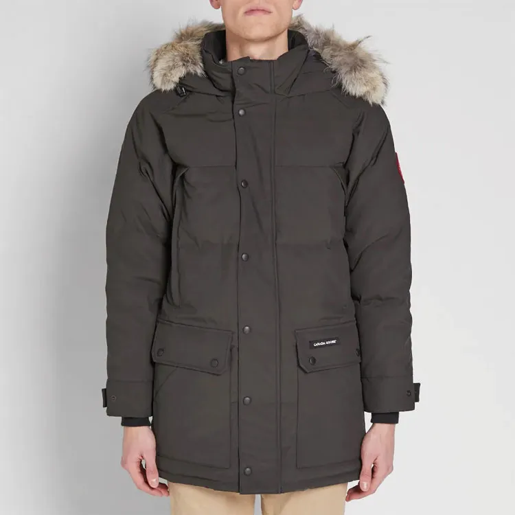Canada Goose Emory Series Winter Down Jacket Men's Gray-2