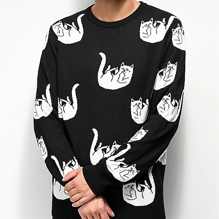 RIPNDIP Sweaters Unisex Black-1