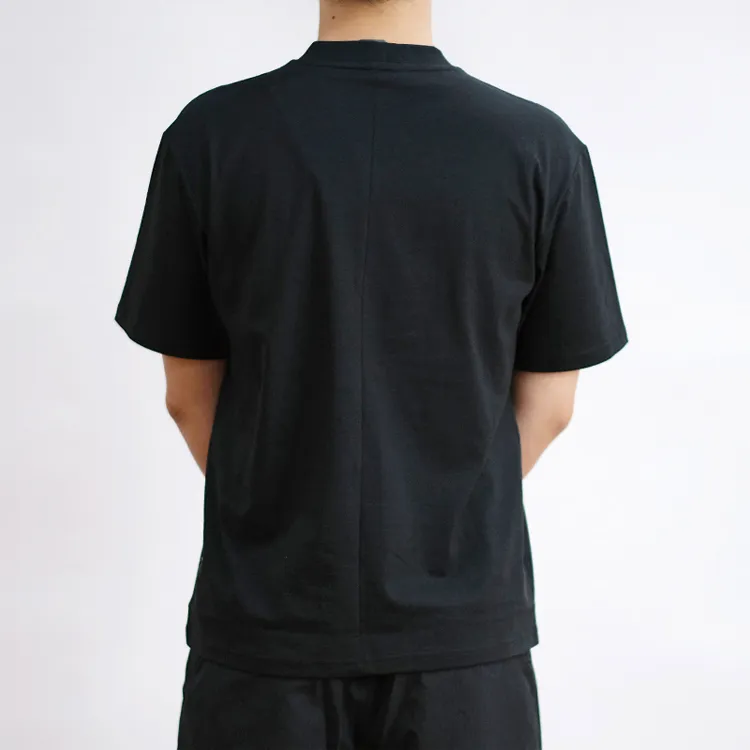 Converse Smile Split Graphic T Shirts Men Black-3