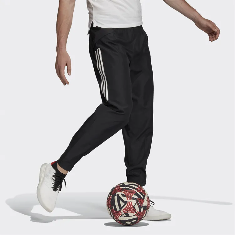 Adidas Knitted Sports Pants Men's Black-2