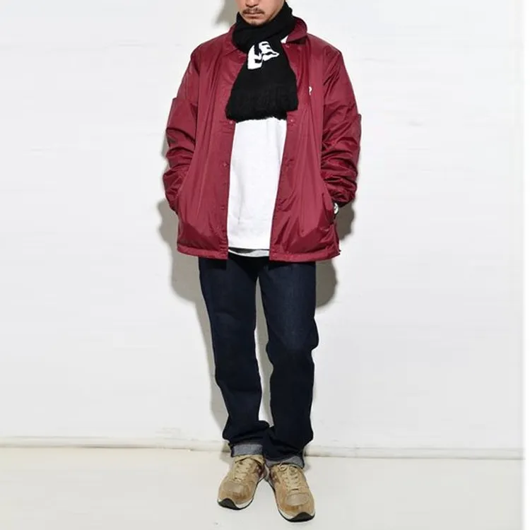 Thrasher Jacket Japan Version Unisex Burgundy-2