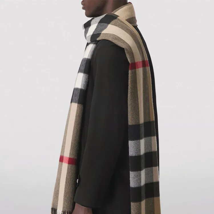 Burberry Vintage Check Cashmere Scarf-1