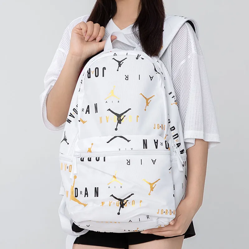 Jordan Polyester Backpack Regular Unisex White-3