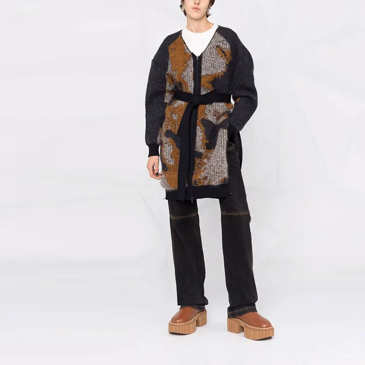 Y 3 FW21 Loose Fit Knitwear Women's Umber-1