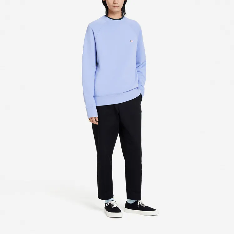 Maison Kitsune Tricolor Fox Patch Clean Sweatshirt-3