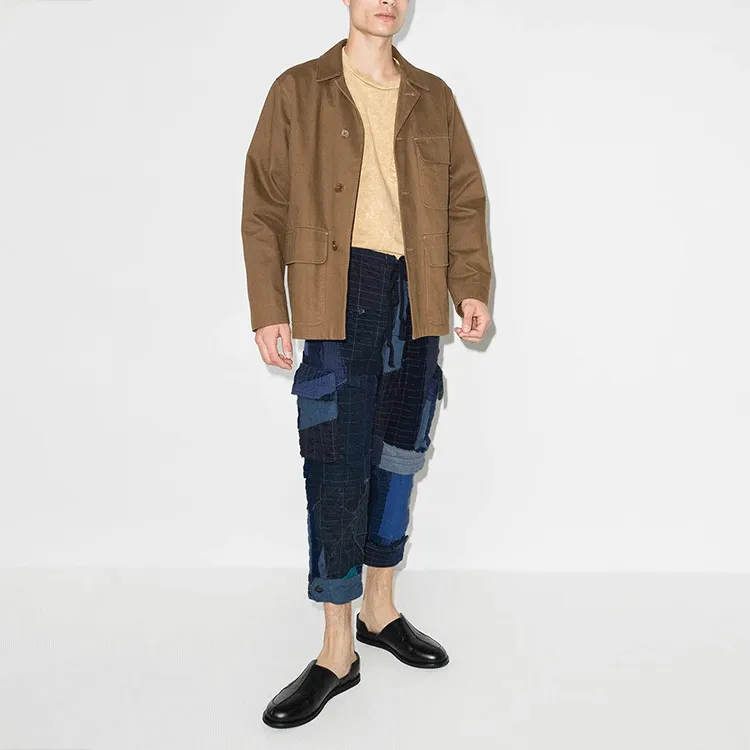GREG LAUREN Casual Pants Men Blue-1